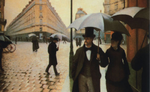 [힐링이 있는 그림 이야기] 파리의 거리, 비오는 날