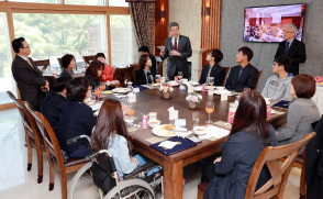 [보도자료] 삼육대, '장애학생·학부모 초청 간담회' 열고 장학금 수여