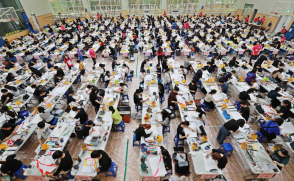 [포토] '집중 또 집중' 전국고교생 디자인·미술 실기대회