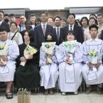 [사진1] 삼육대 연합침례식