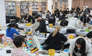 [삼육동사진관] 도서관에서 열린 미술 실기고사