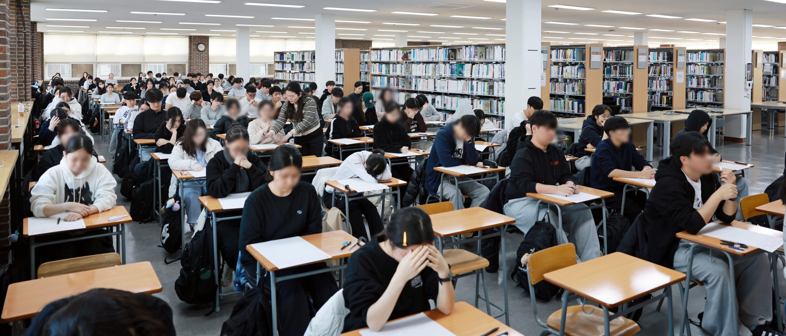 경쟁률 '51.70대 1'… 수시모집 논술고사 현장
