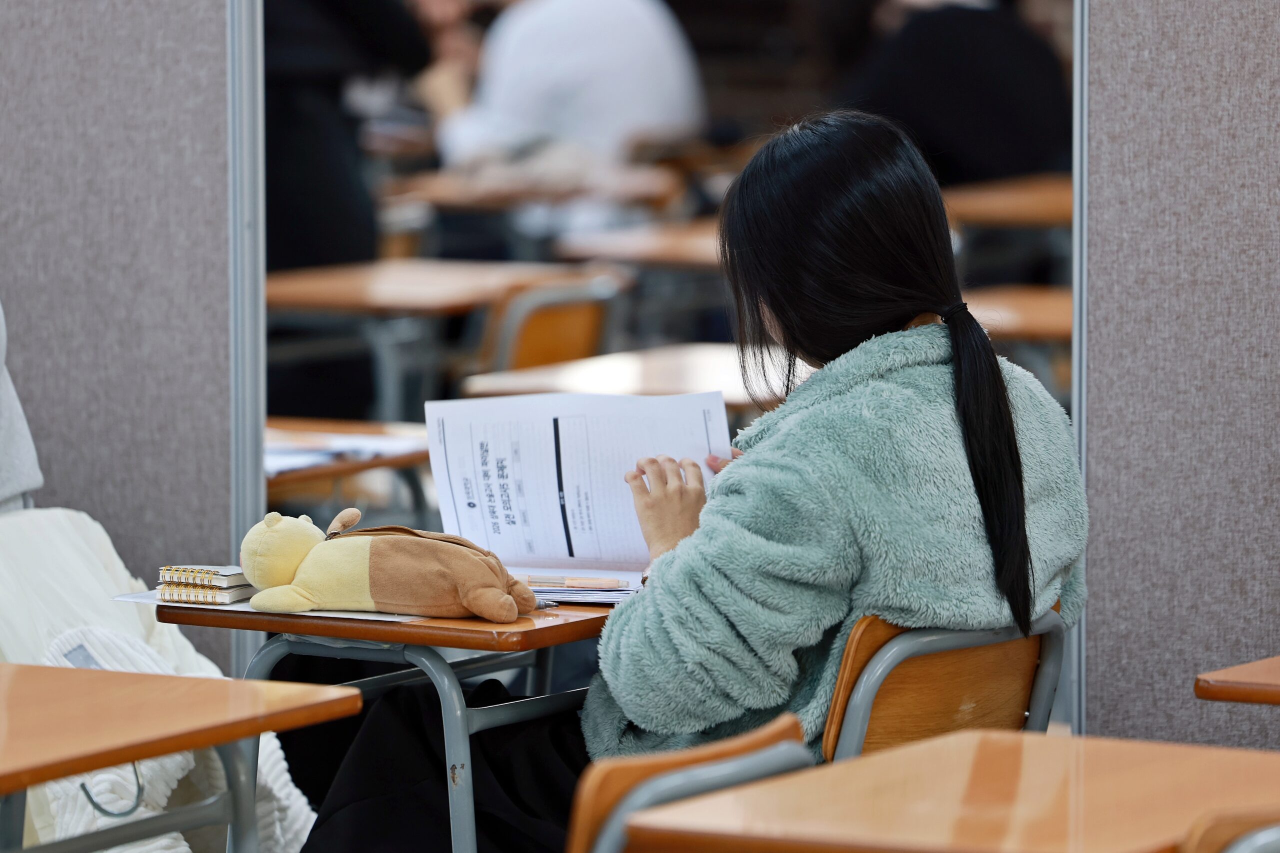 경쟁률 '51.70대 1'… 수시모집 논술고사 현장
