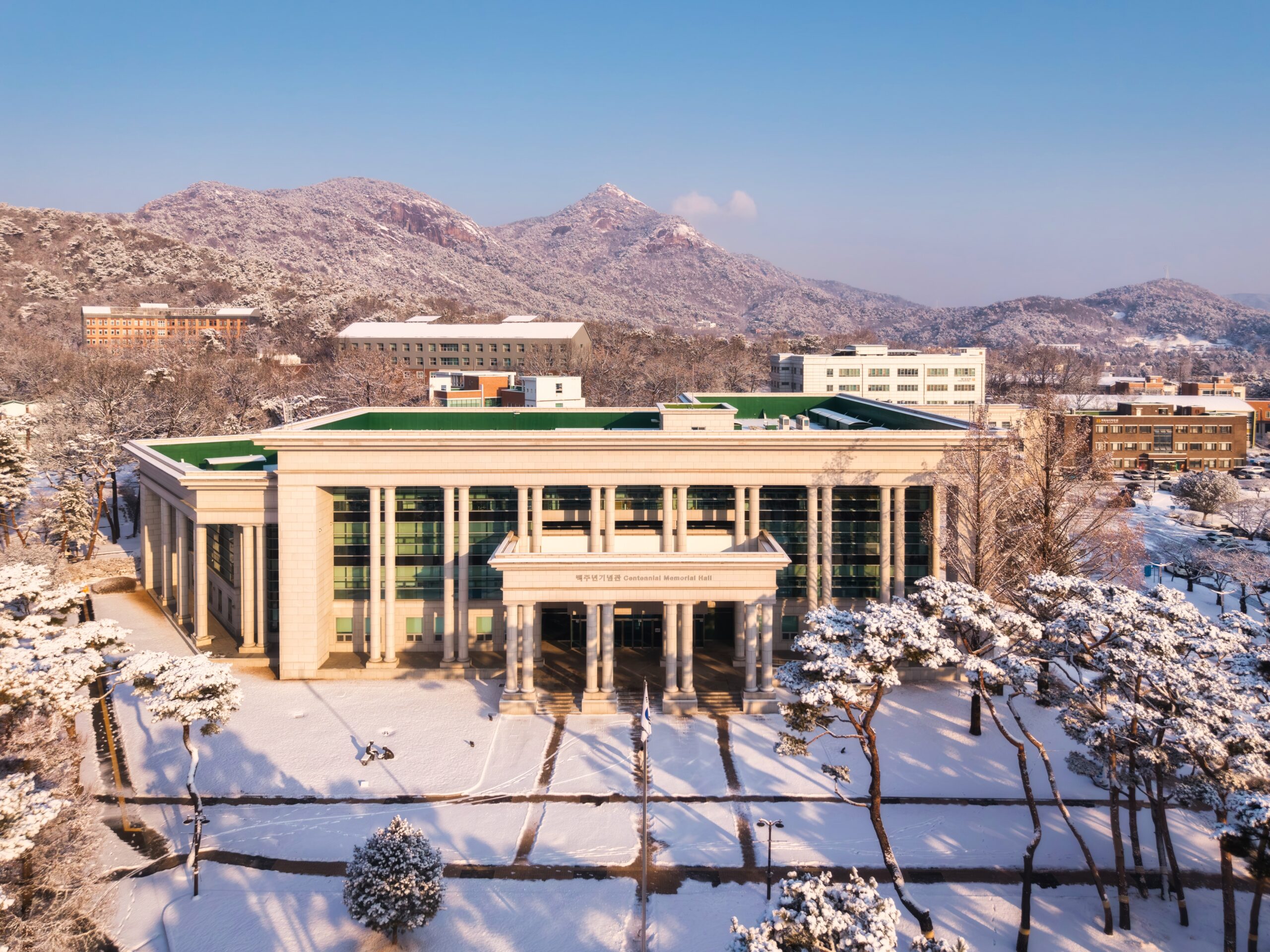 눈 내린 삼육동 캠퍼스… 동화 같은 겨울 설경