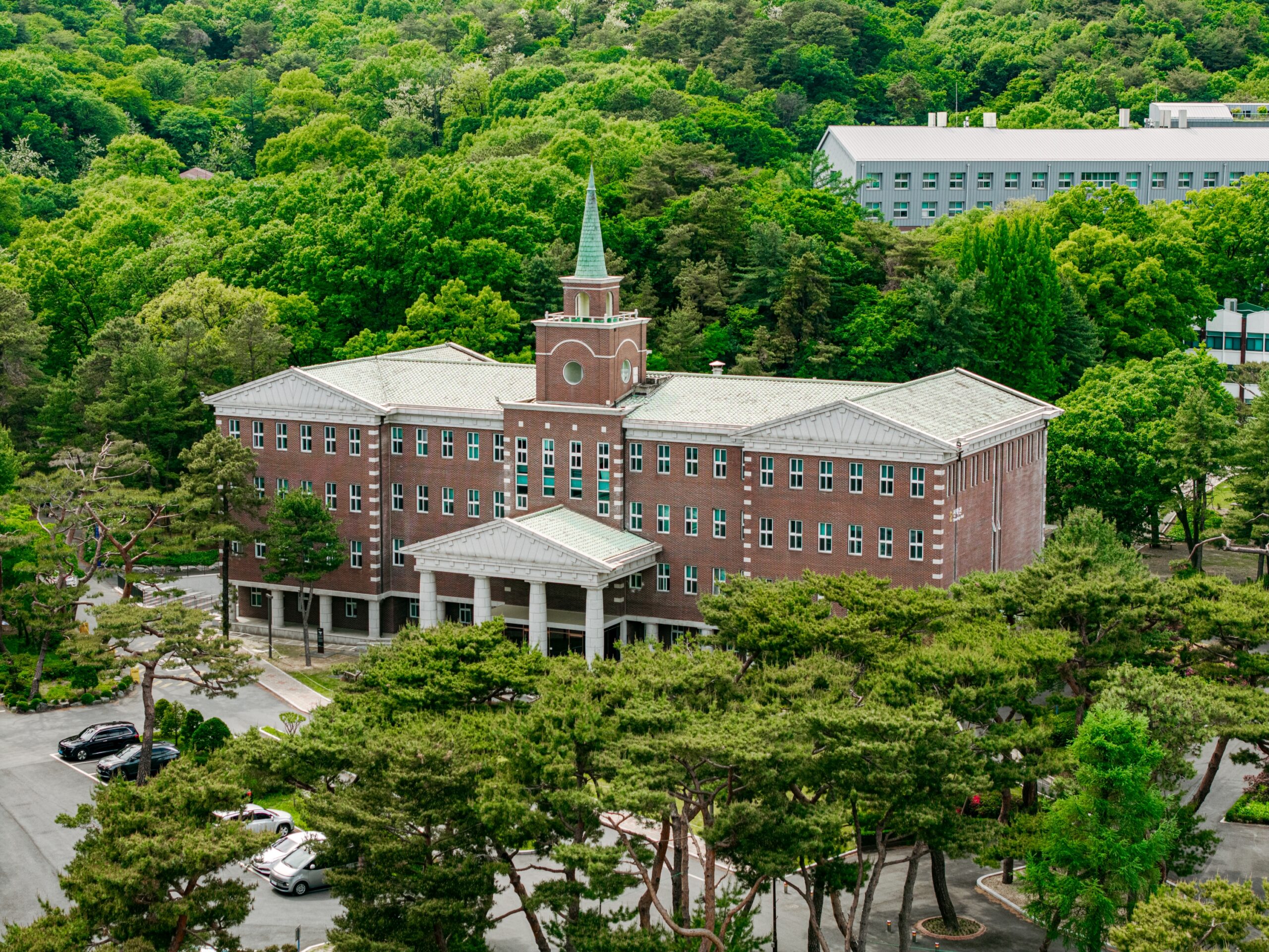 하늘에서 본 삼육동의 초여름