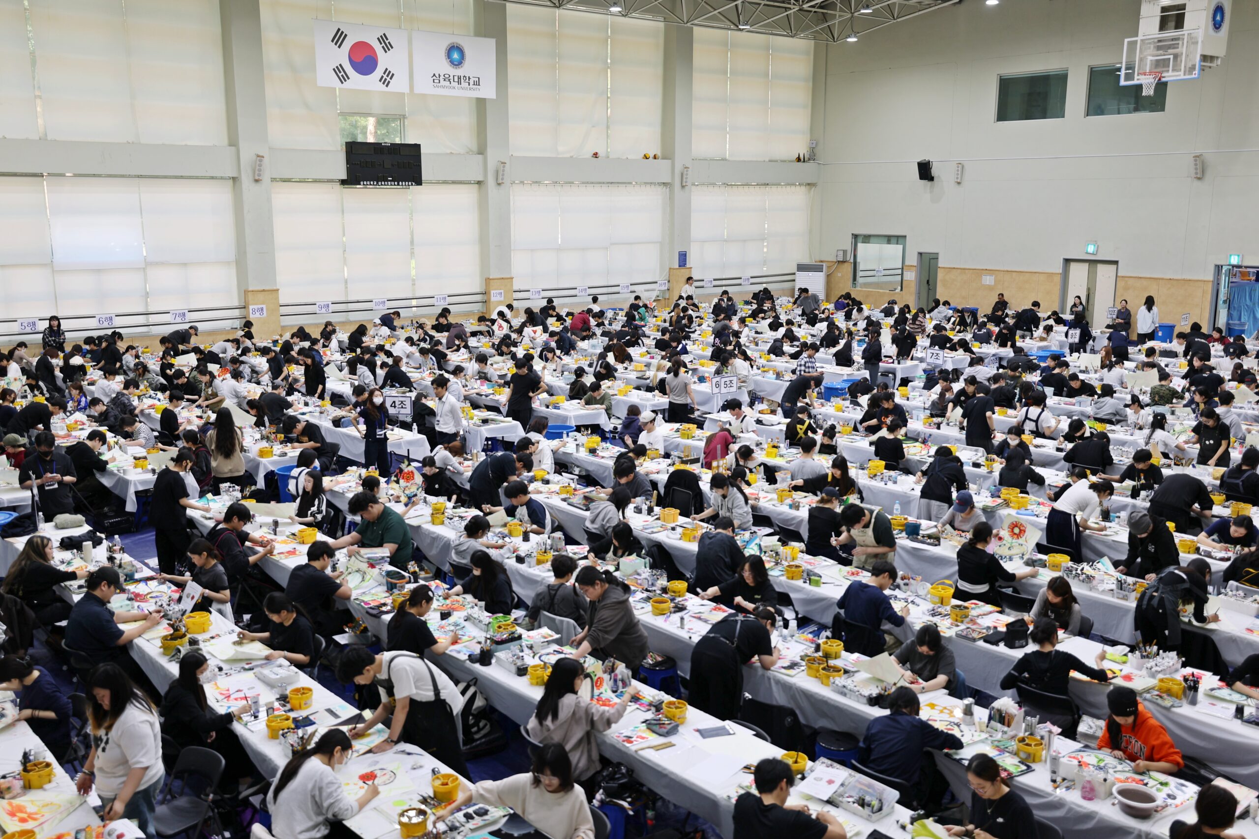 꿈을 향해 최선을 다해… 미술 실기고사 현장